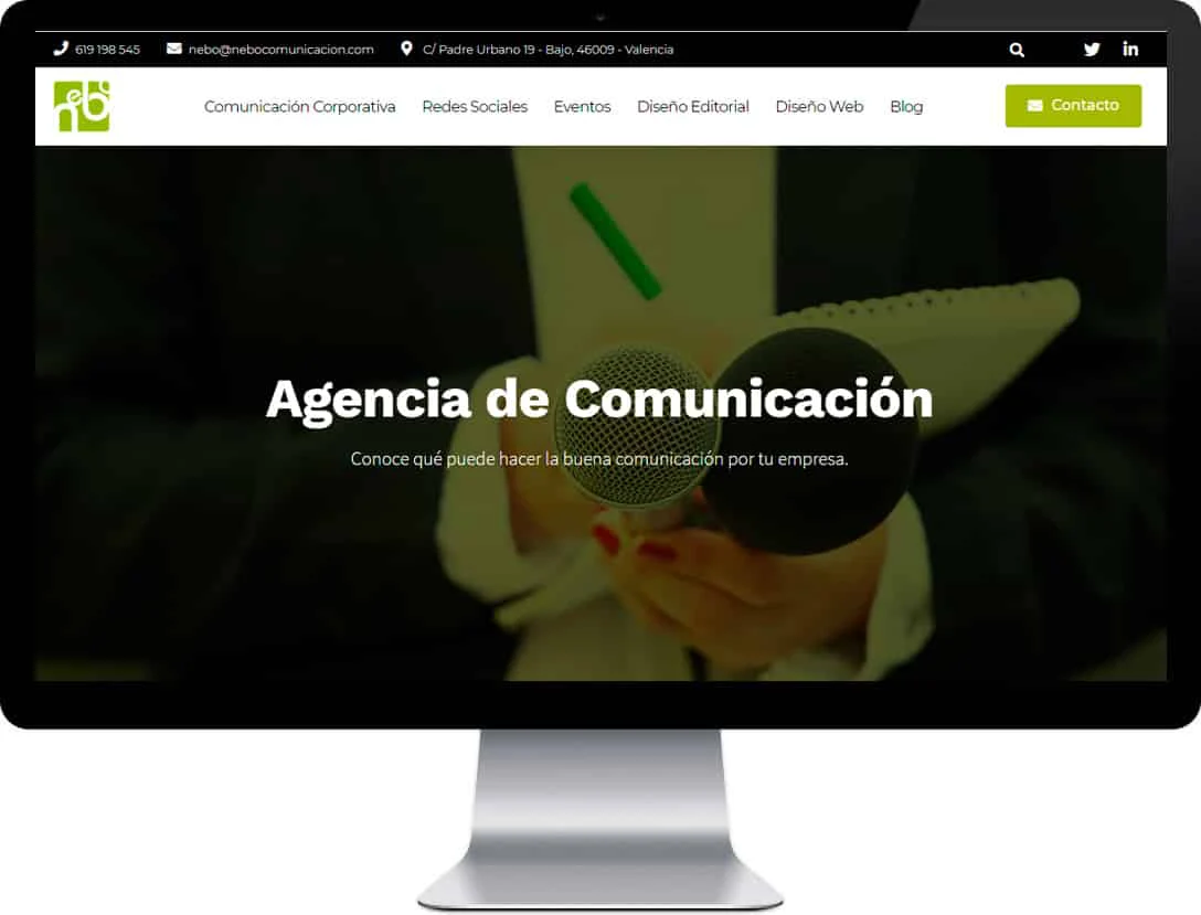 Nebo comunicación