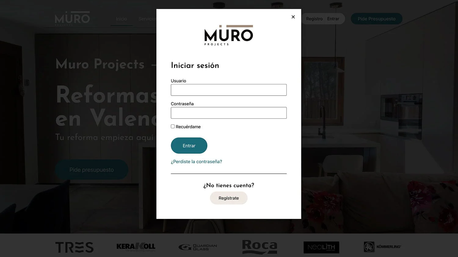 Captura de Muroprojects