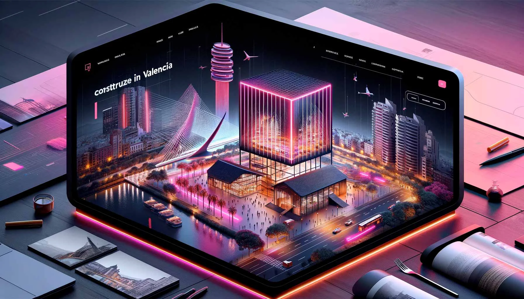 Sitio web para empresa constructora en Valencia