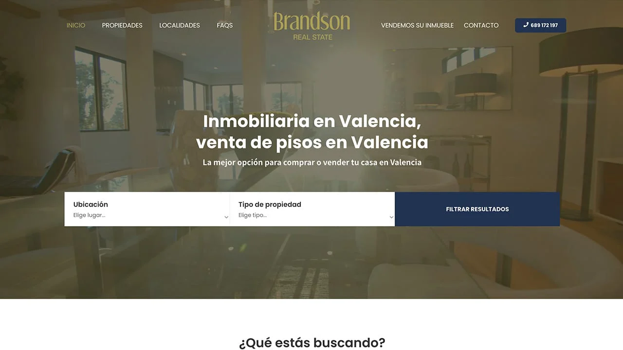 Captura de Brandson Realestate