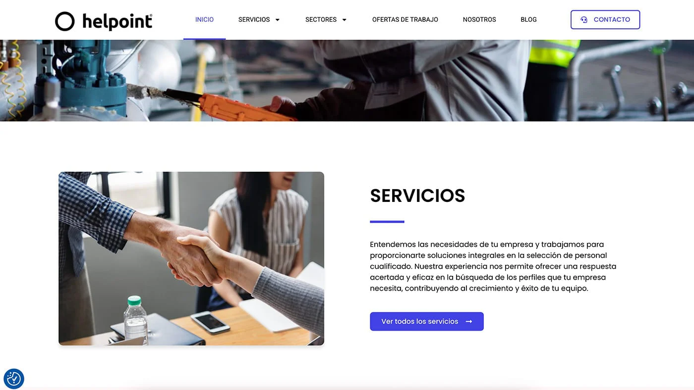 Captura de Helpointservices