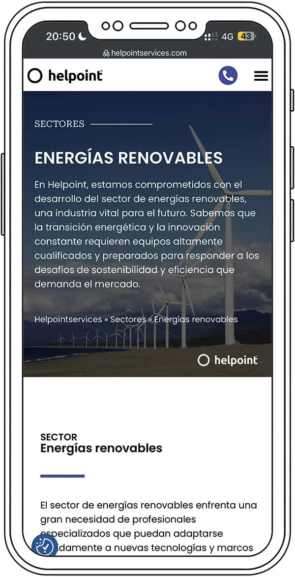 Versión móvil de Helpointservices